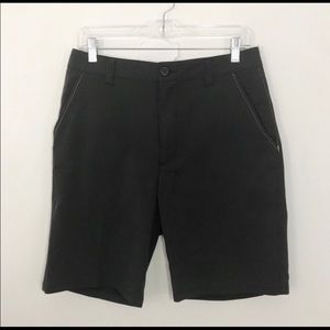 TRAVIS MATHEW |  Pinstripe Black Golf Shorts Sz 30